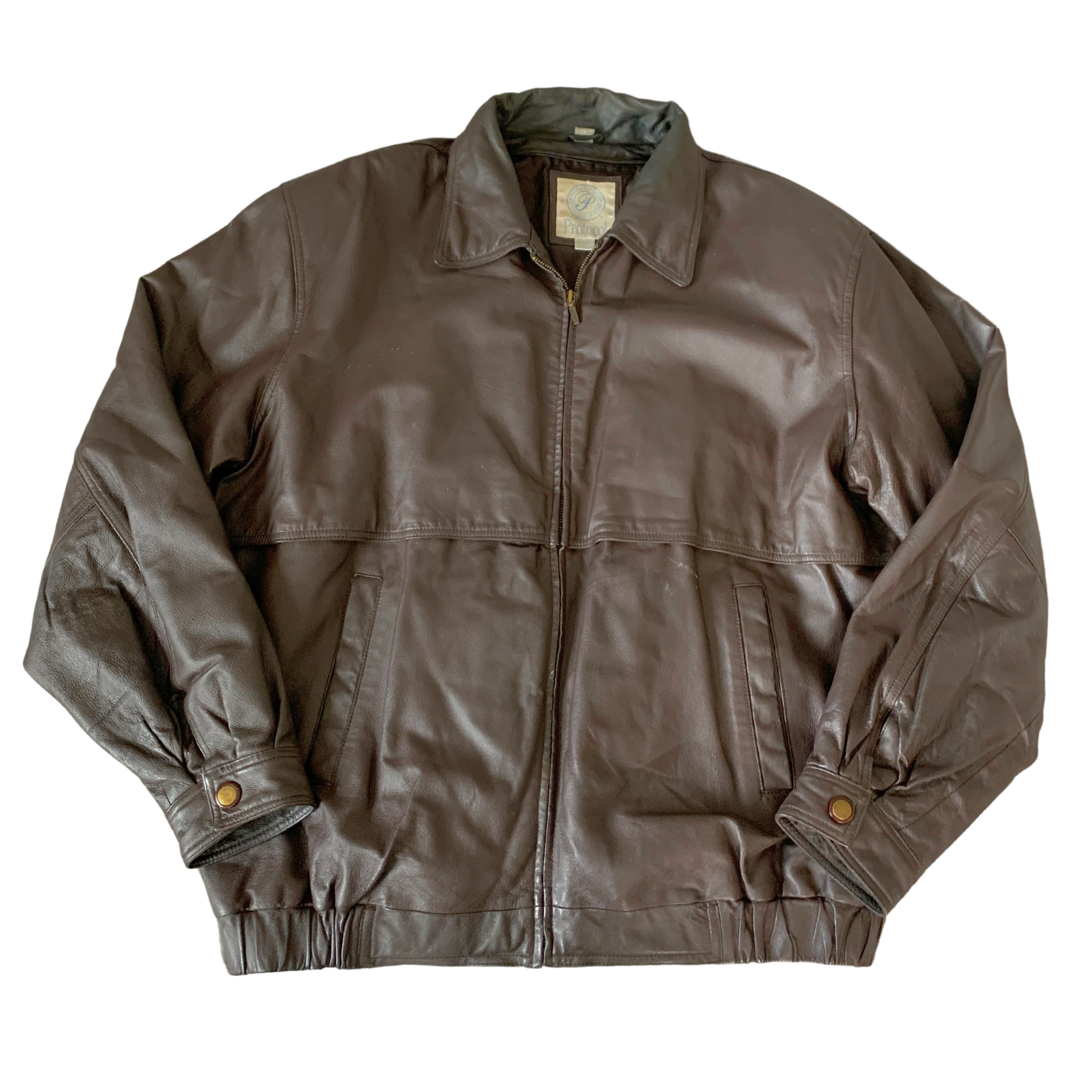 Protocol Leather Bomber