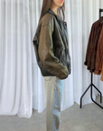 Alfred Leather Bomber