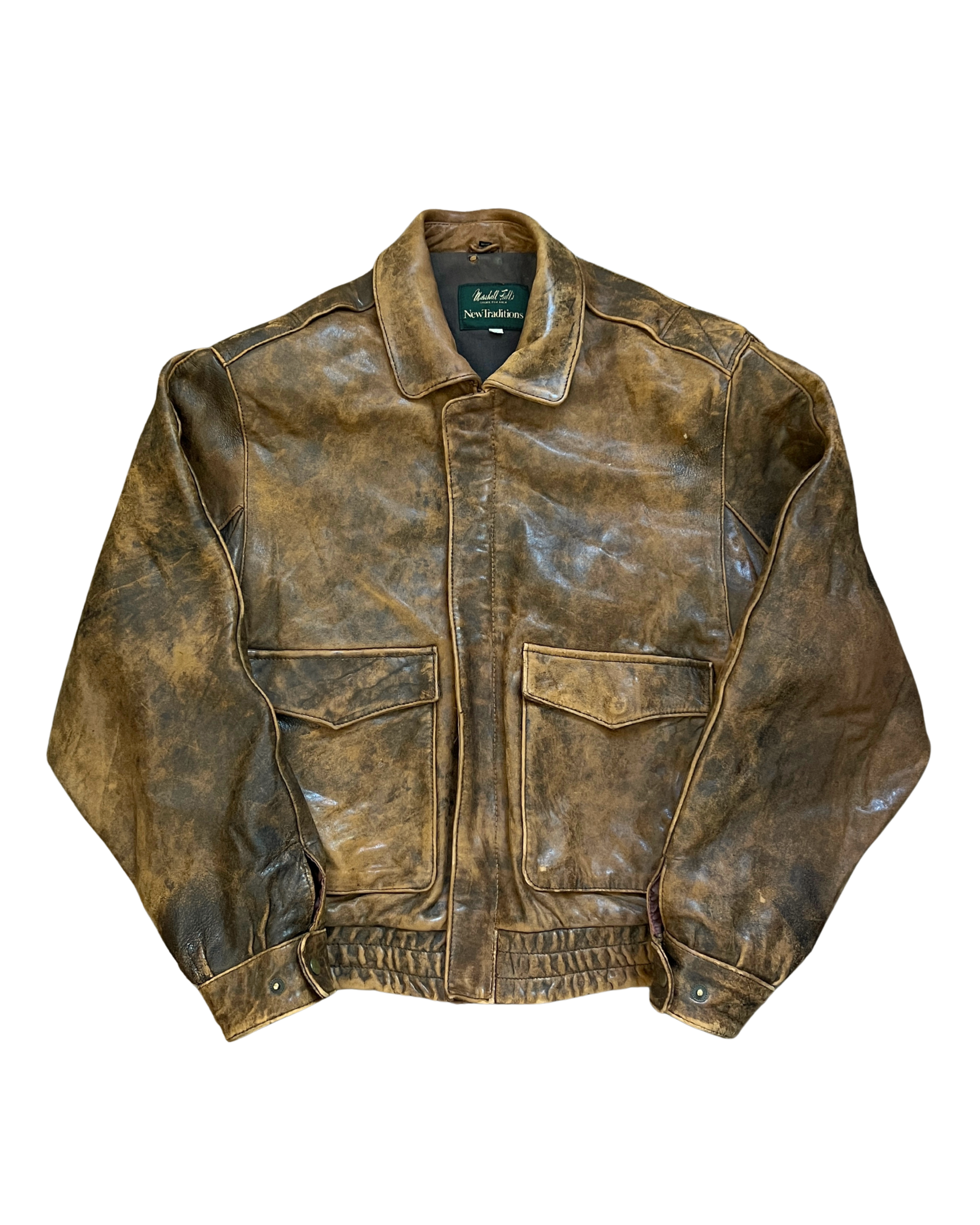 Dreamy Leather Bomber