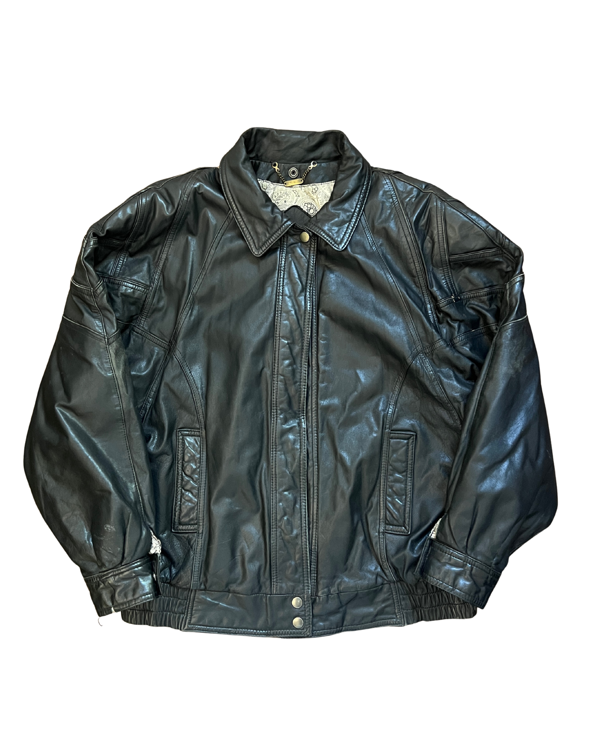 Kariz Leather Bomber