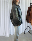 Kariz Leather Bomber