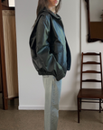 BRN Vegan Leather Bomber