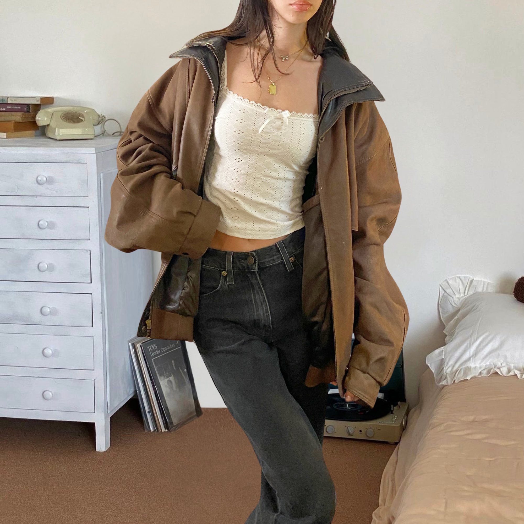 Classico Leather Bomber