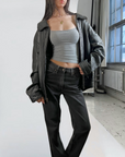 Danier Leather Bomber