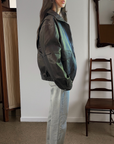 BRN Vegan Leather Bomber