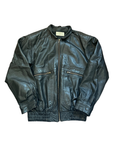Carrie Leather Bomber