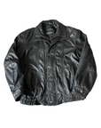 Belly Leather Bomber