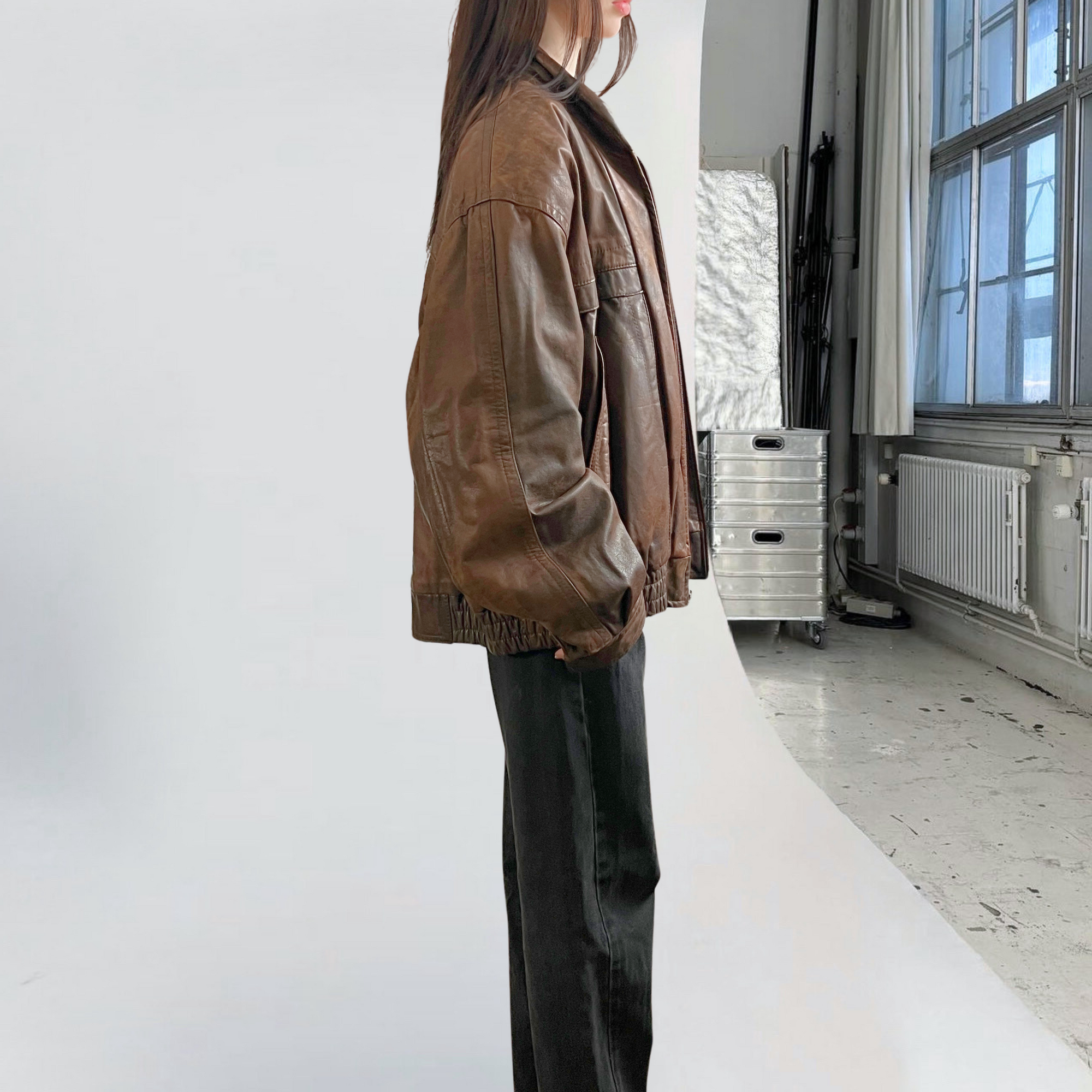 Danier Leather Bomber