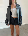 Aven leather Jacket
