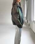 BRN Vegan Leather Bomber