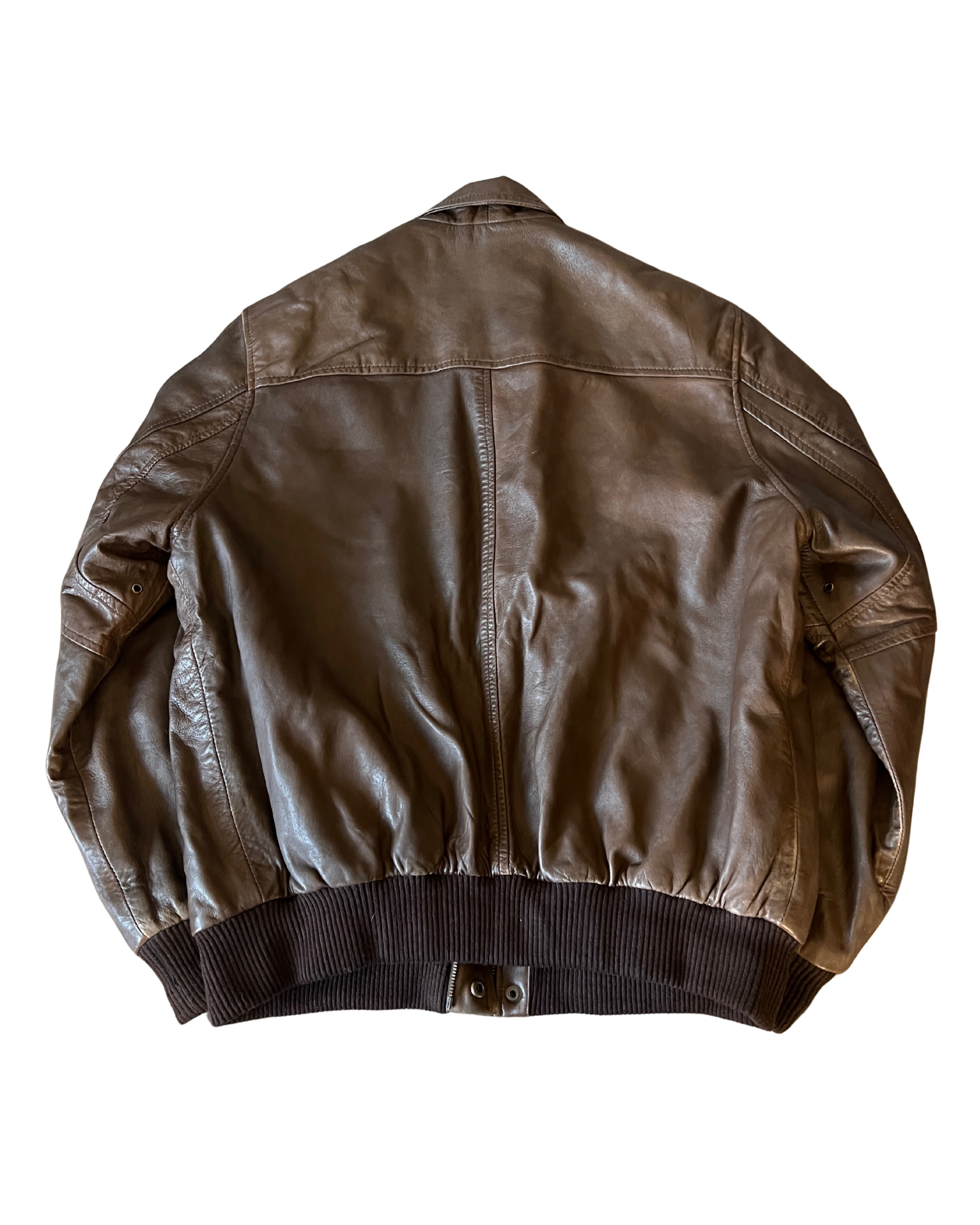 Bonnie Leather Bomber