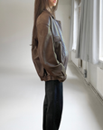 Pelle Leather Bomber