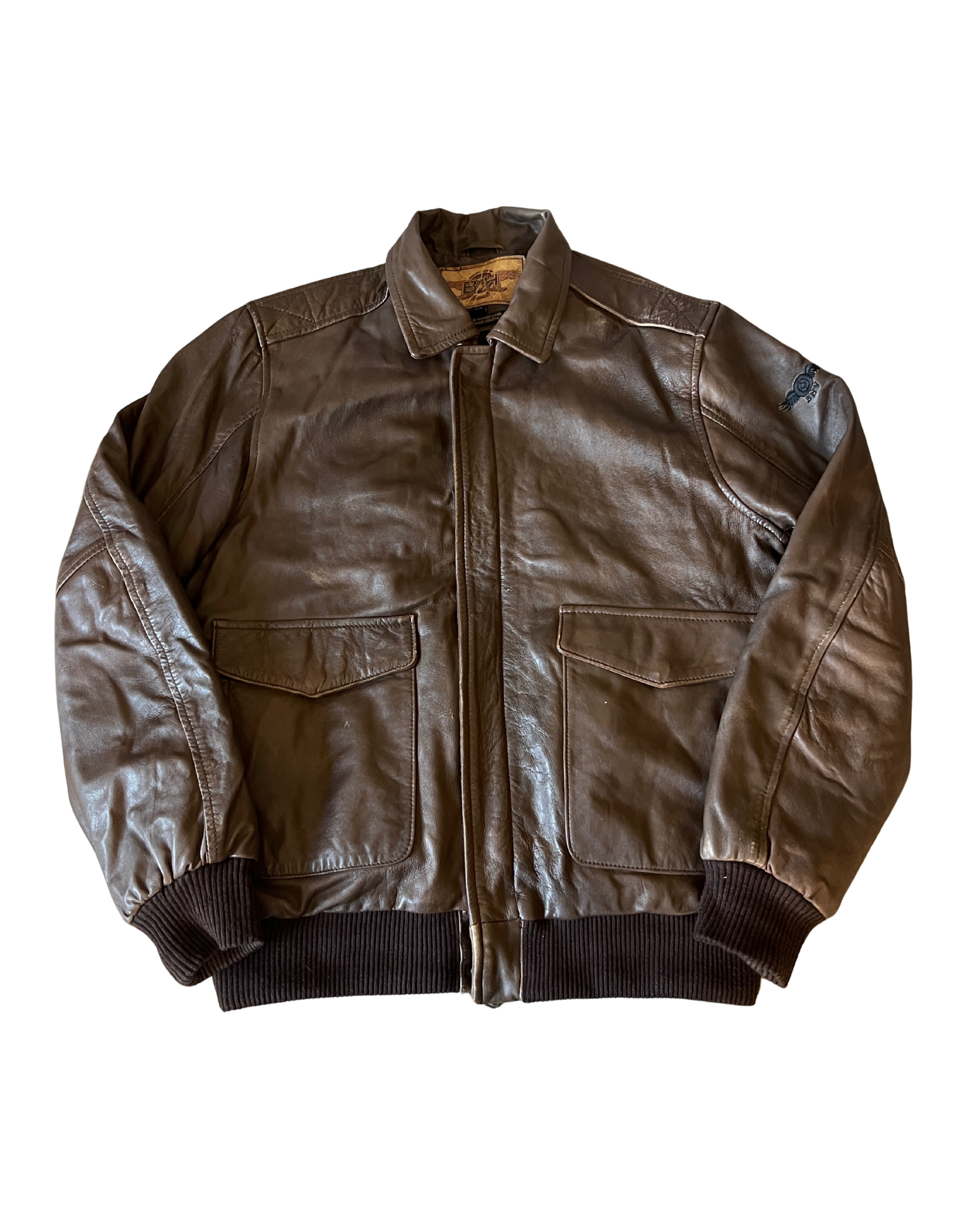 Bonnie Leather Bomber