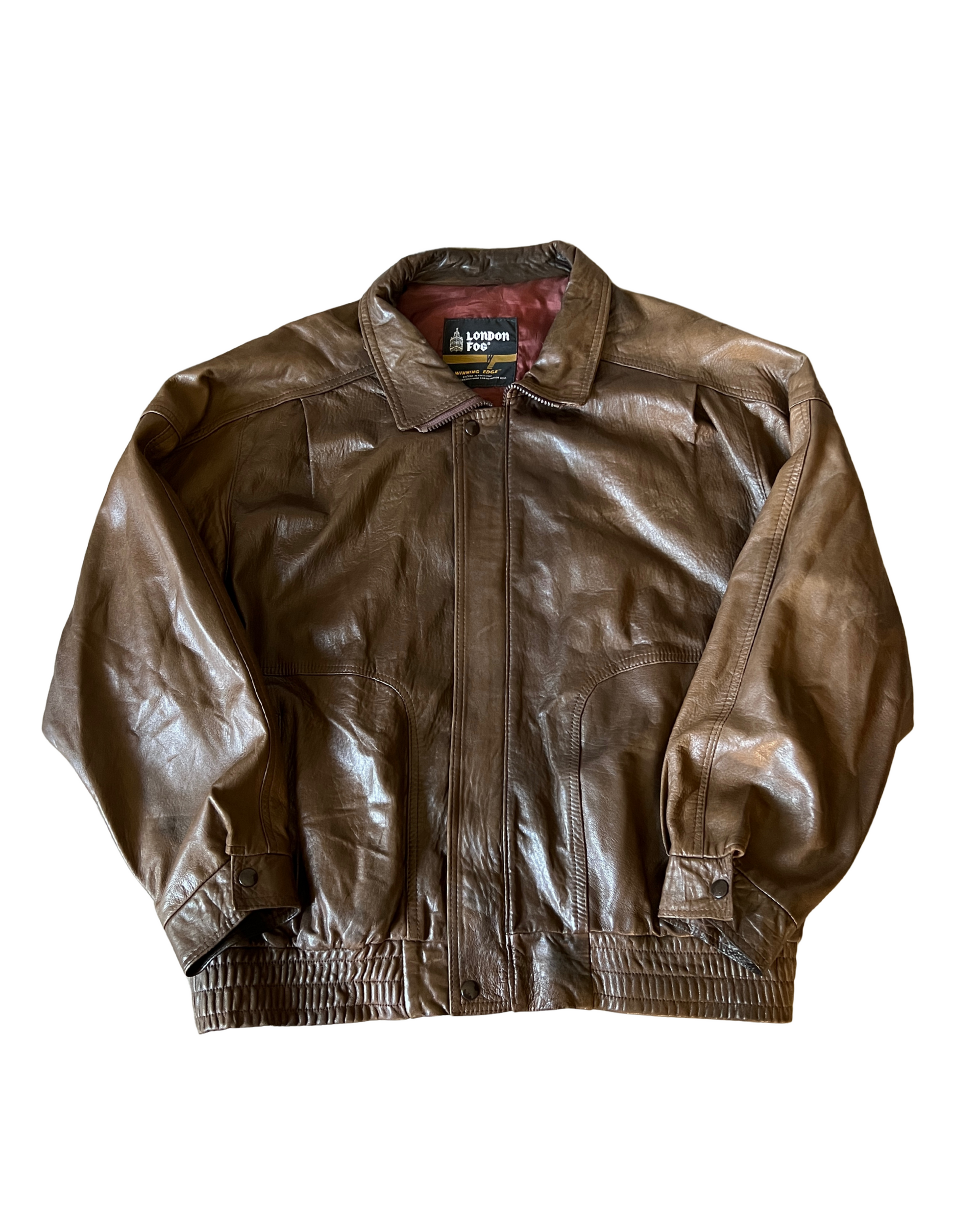 London Leather Bomber