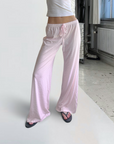 Coastal Wide Leg Pant - Pink