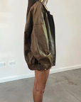 London Leather Bomber