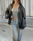 Argus Leather Bomber