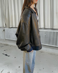 Argus Leather Bomber