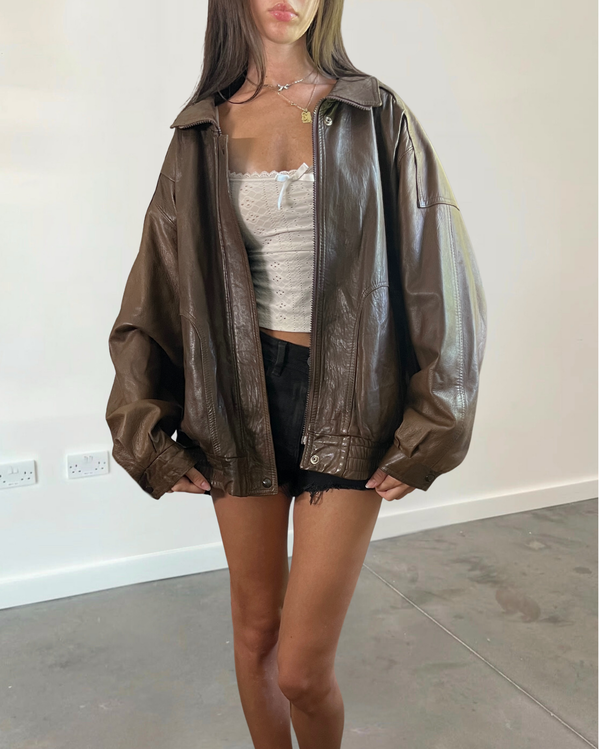 London Leather Bomber