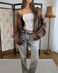 Vienna Leather Bomber