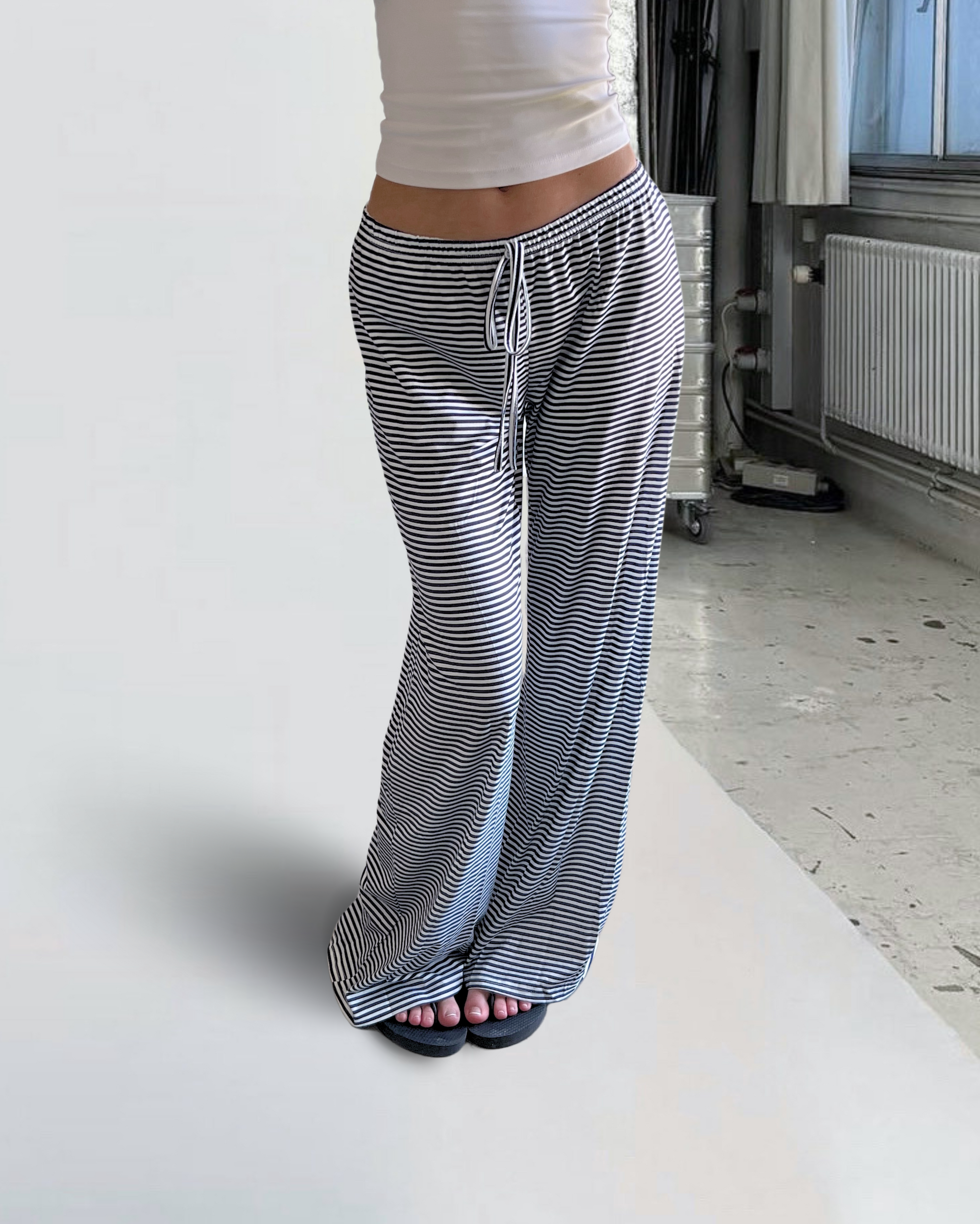 Coastal Wide Leg Pant - Black