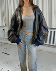 Argus Leather Bomber