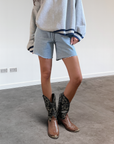 Blue Vintage Jorts