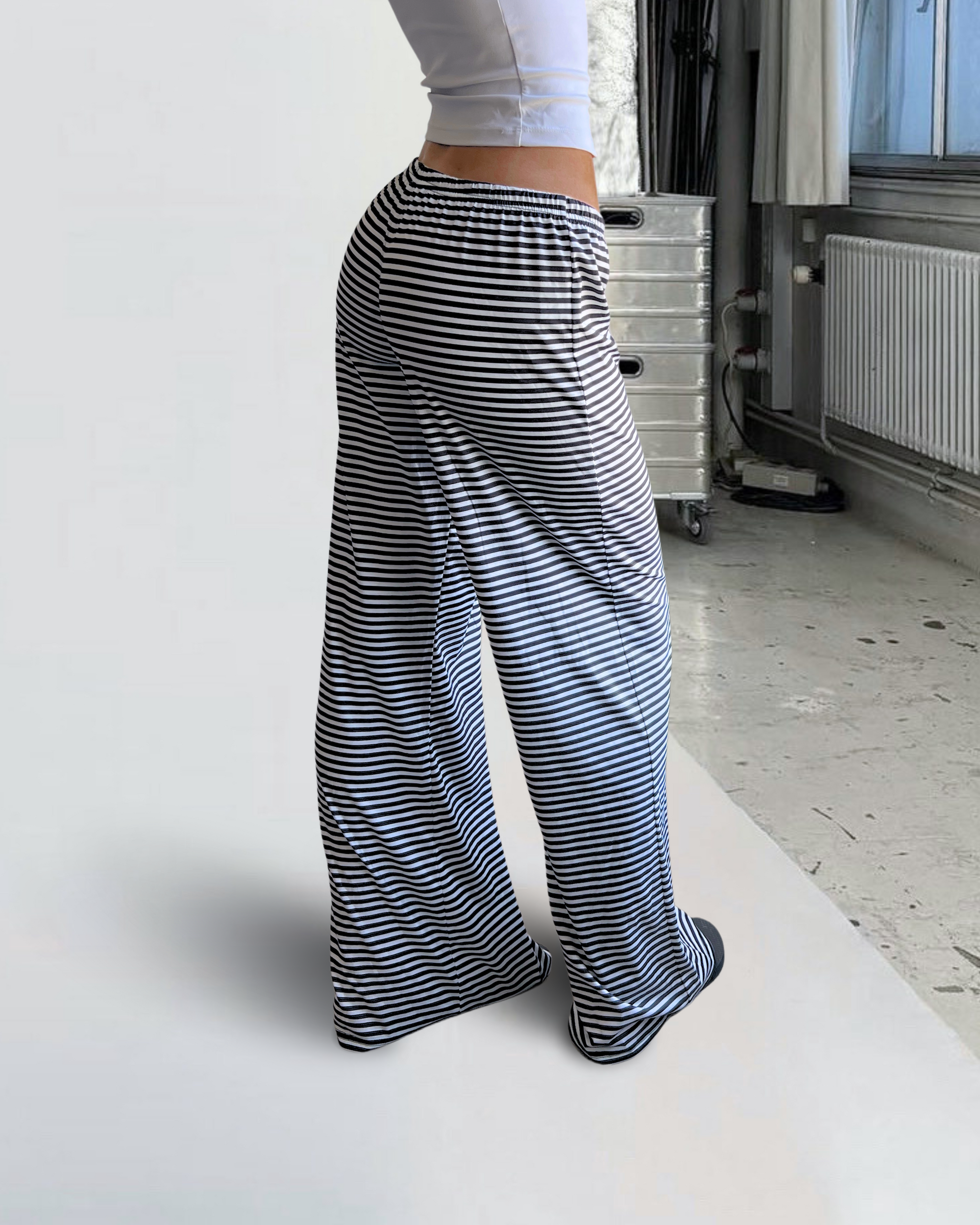 Coastal Wide Leg Pant - Black