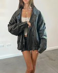Milano Leather Bomber
