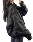 Pelle Cuir Vintage Bomber