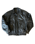 Moores leather Bomber