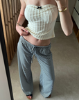 Coastal Wide Leg Pant - Black