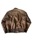 Addie Leather Bomber