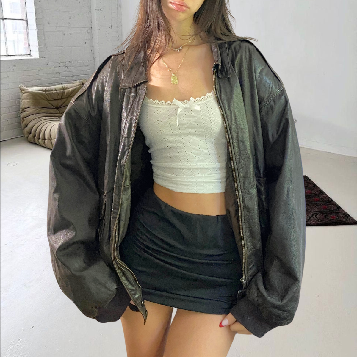 Argus Leather Bomber