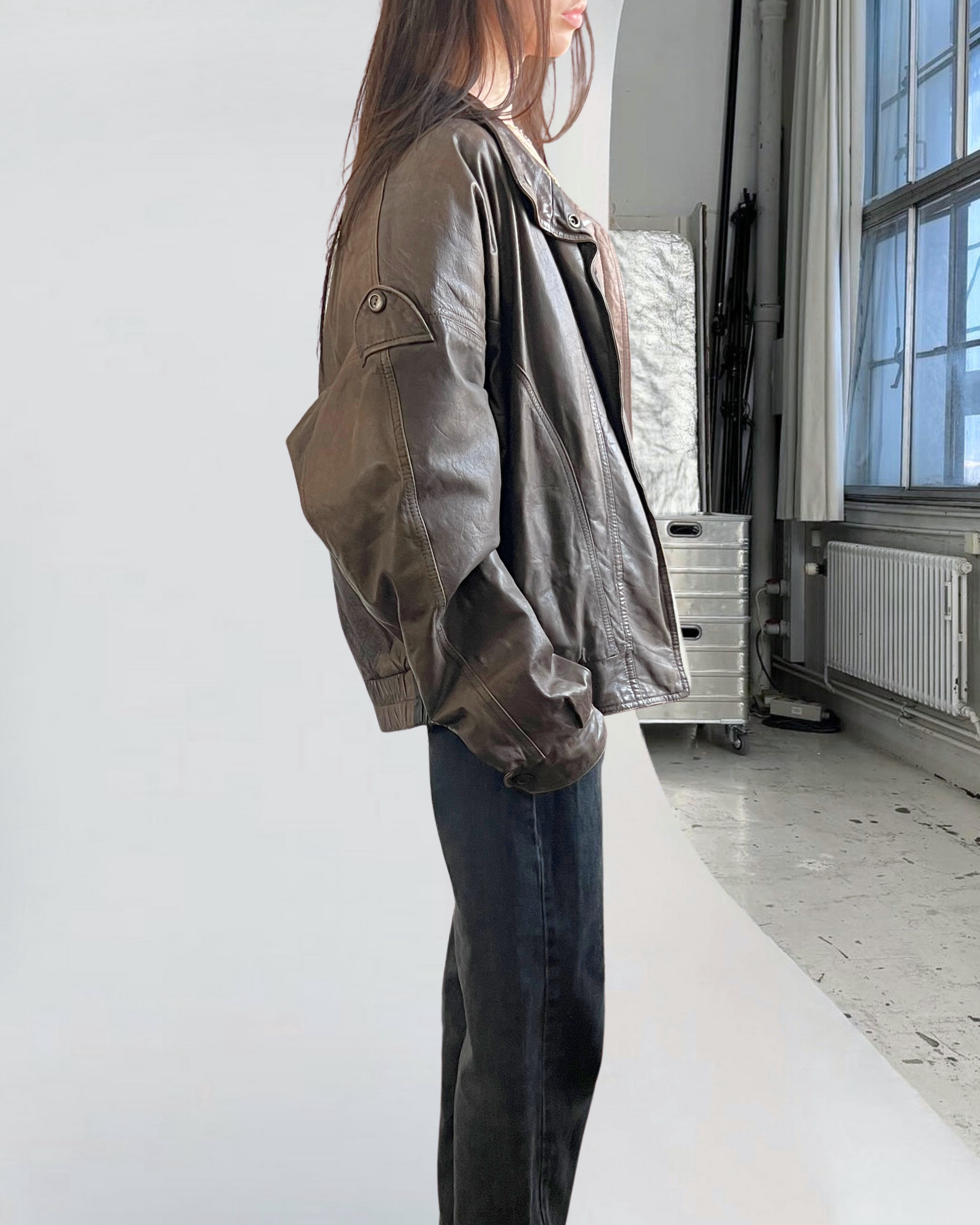 Danier Leather Bomber