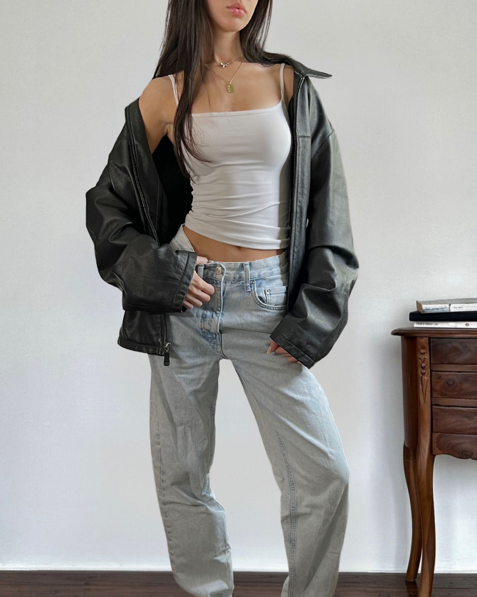 Profilo Leather Jacket