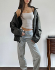 Profilo Leather Jacket