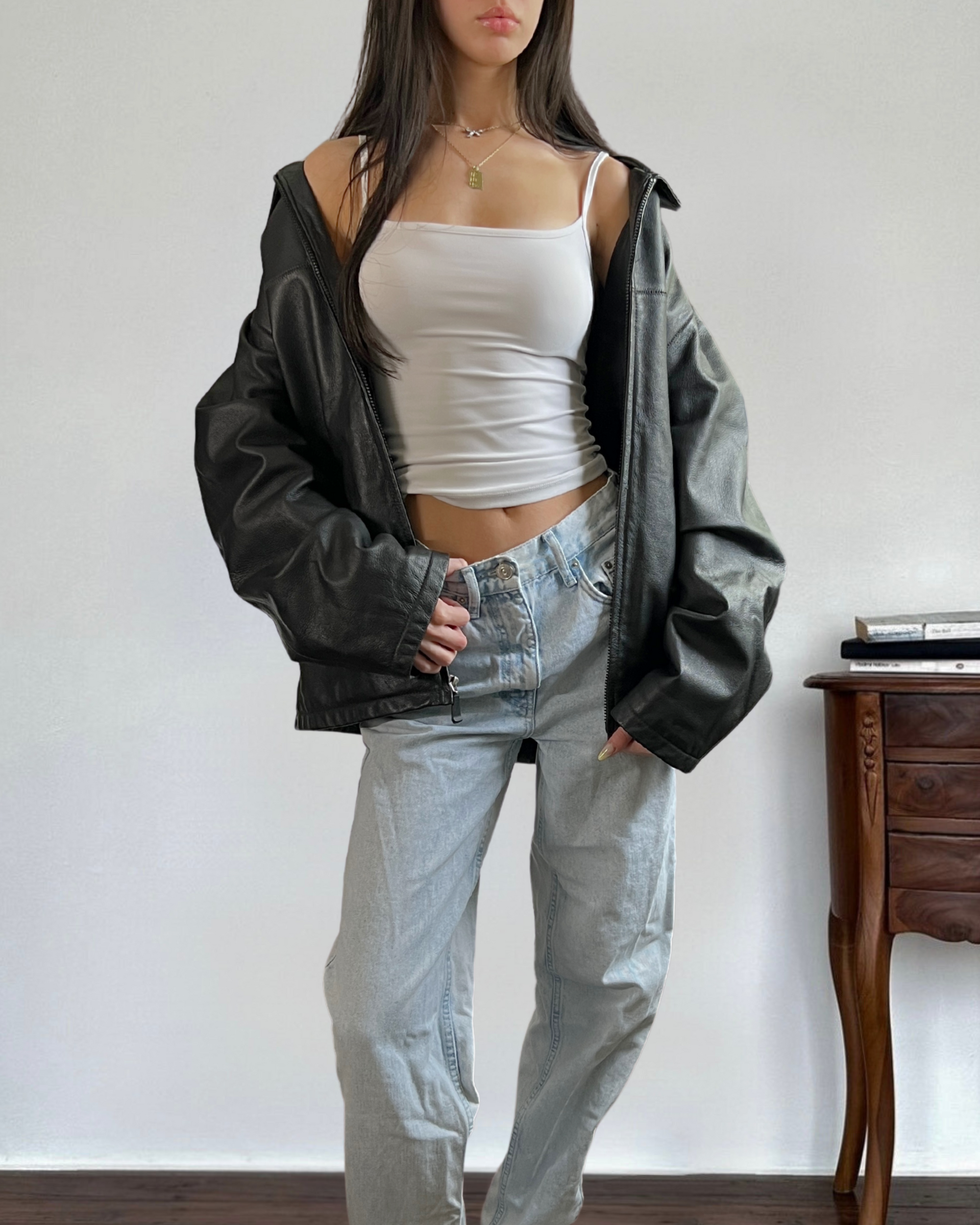 Profilo Leather Jacket