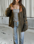 Remy Leather Bomber