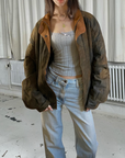 Remy Leather Bomber