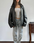 Profilo Leather Jacket