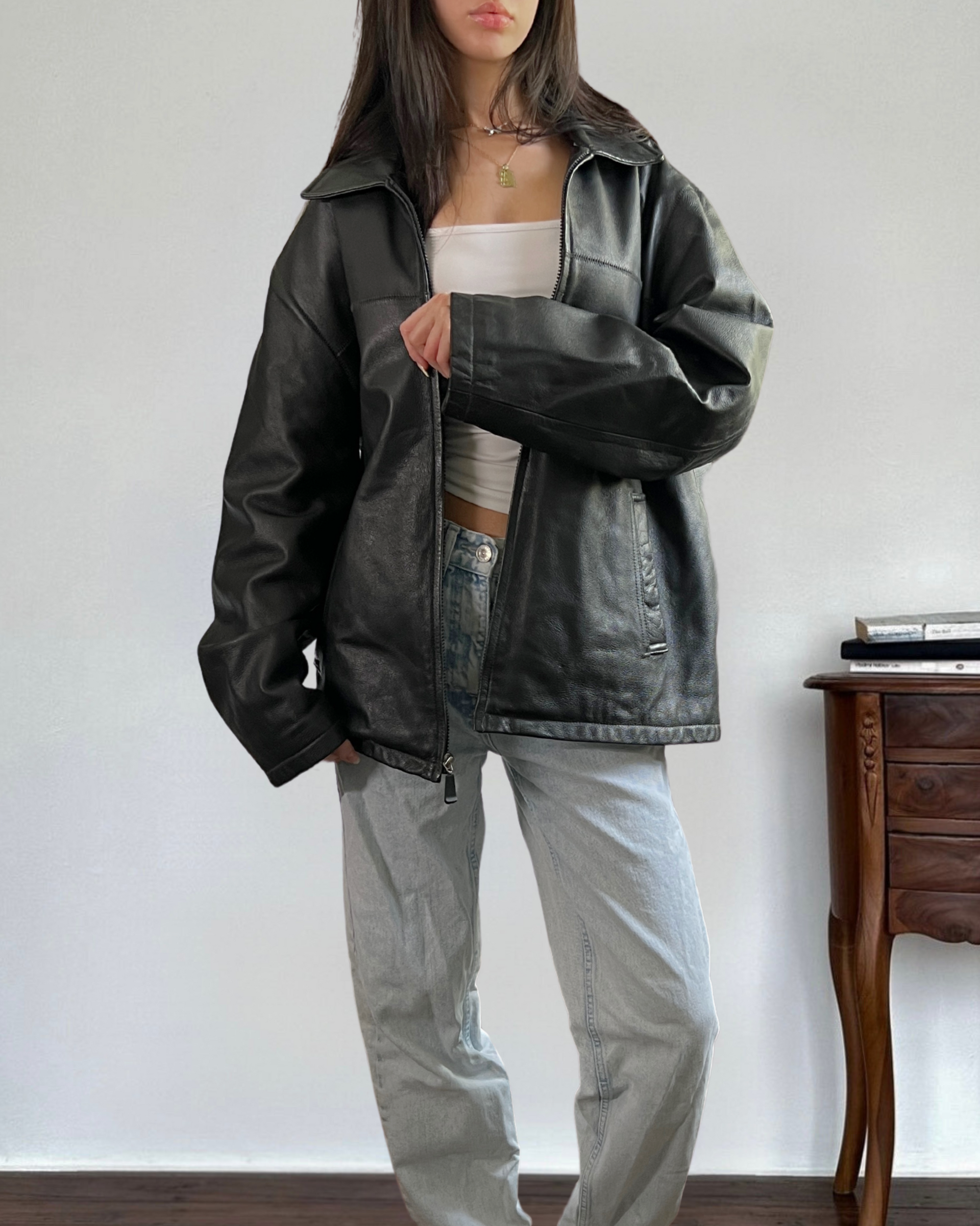 Profilo Leather Jacket