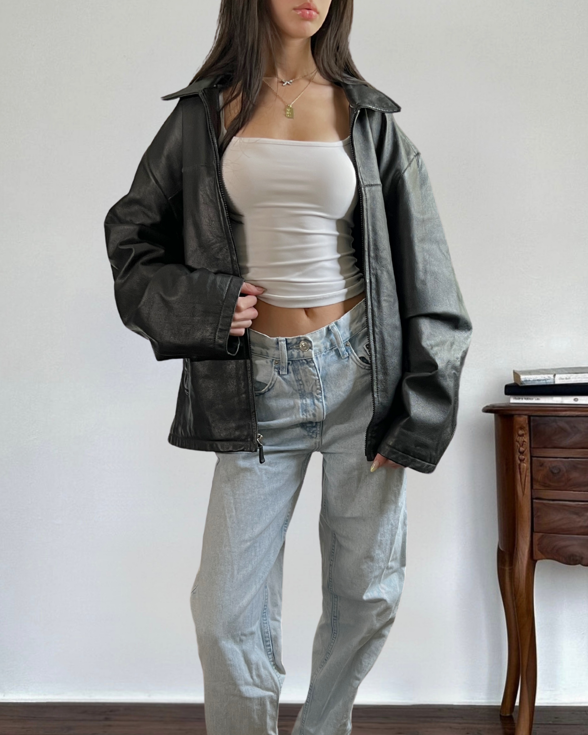 Profilo Leather Jacket