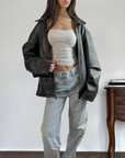 Profilo Leather Jacket