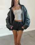 Premier Leather Bomber