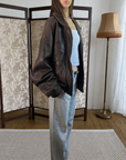 Napa Leather Bomber