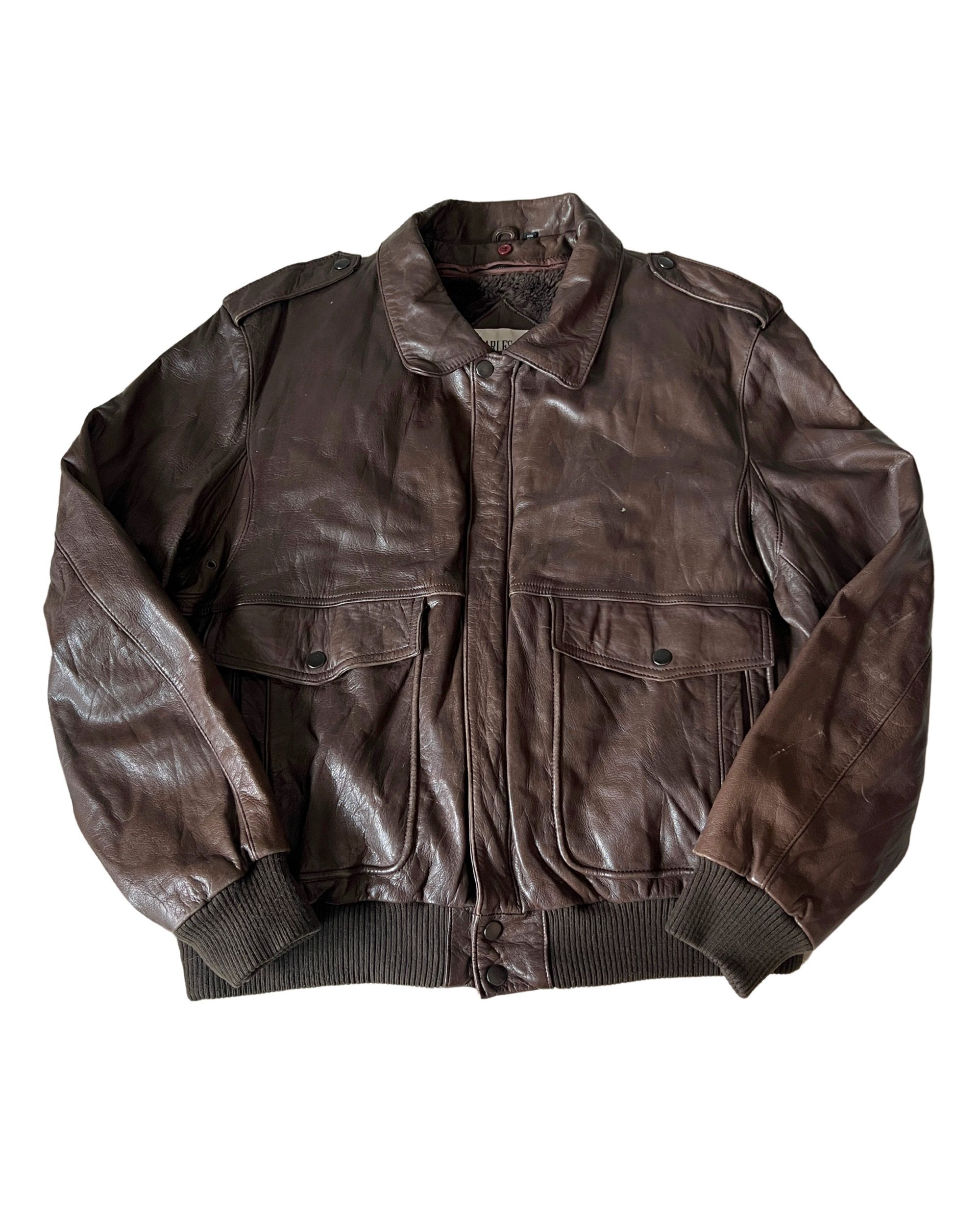 Argus Leather Bomber