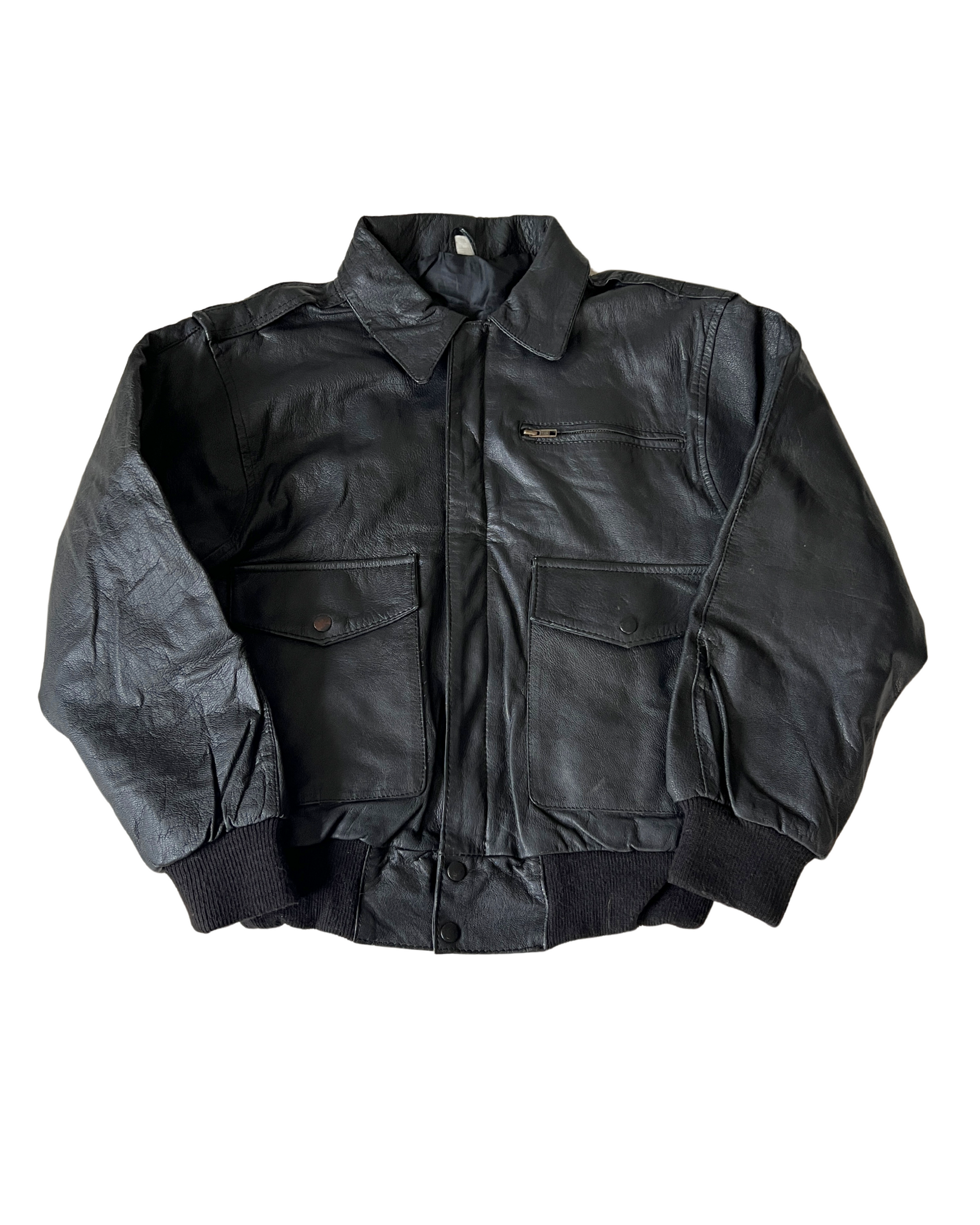 Argus Leather Bomber
