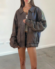 Park Leather Bomber