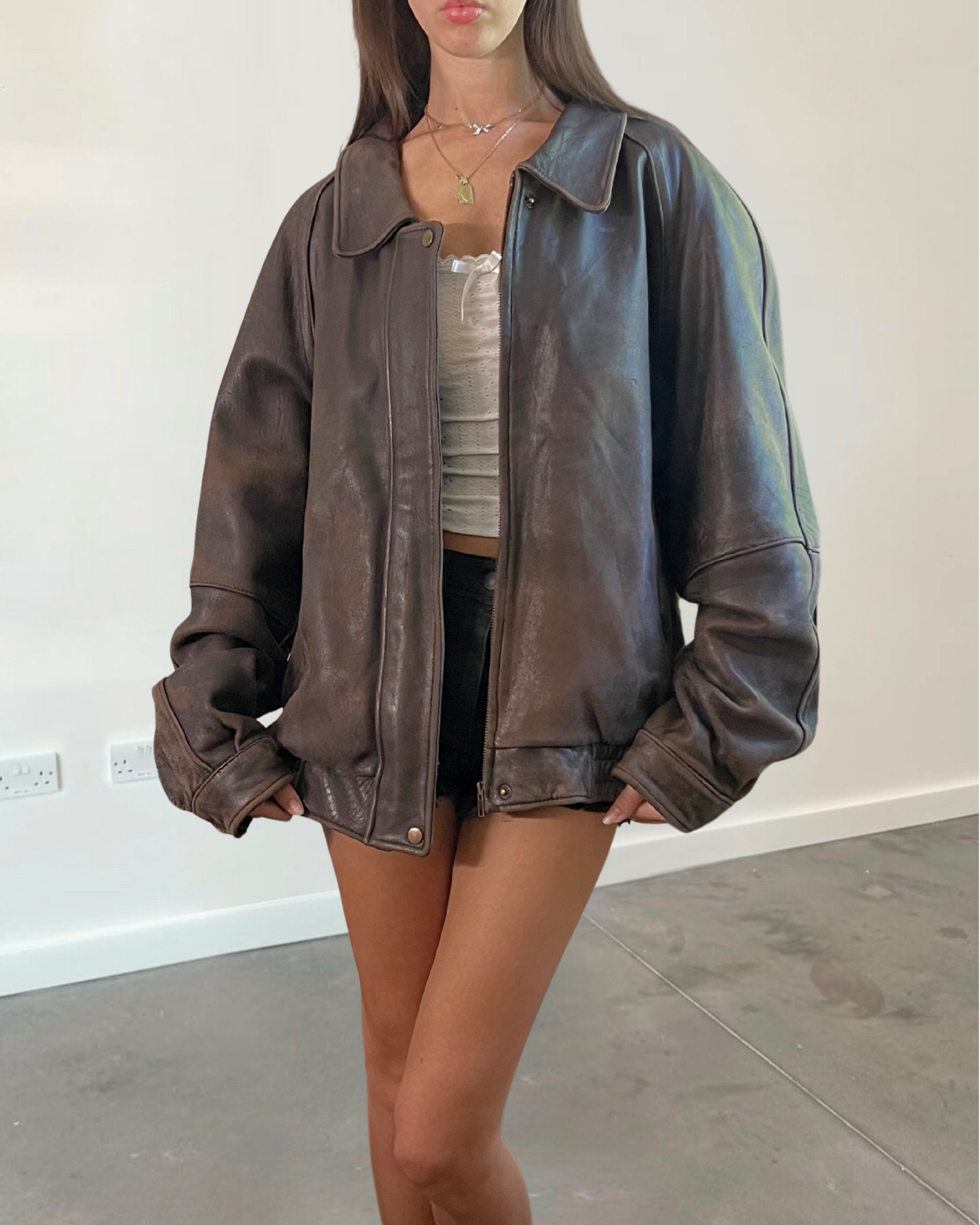 Park Leather Bomber